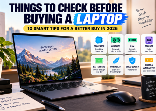 Things to Check Before Buying a Laptop: 10 Smart Tips for a Better Buy in 2026