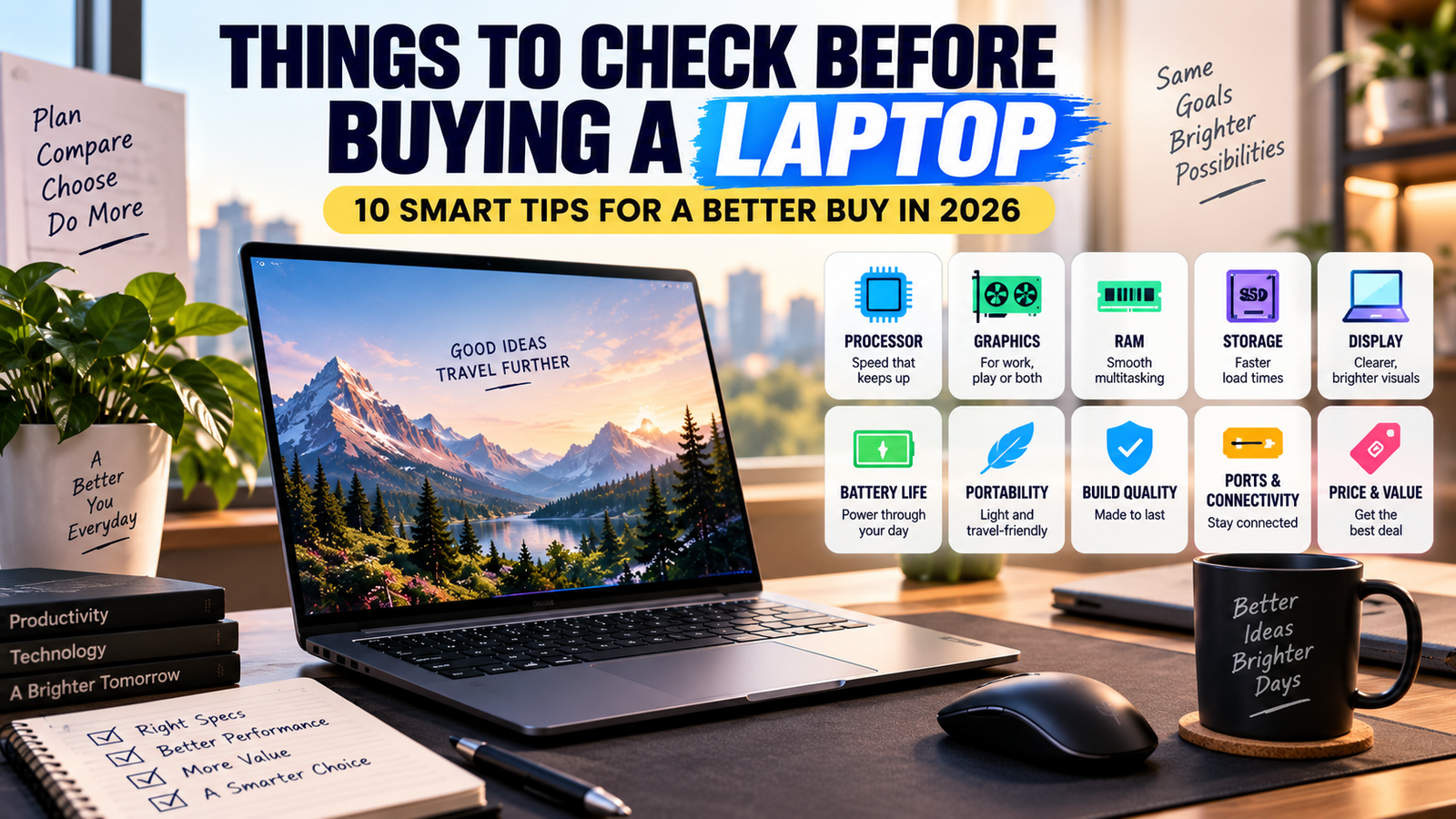 Things to Check Before Buying a Laptop: 10 Smart Tips for a Better Buy in 2026