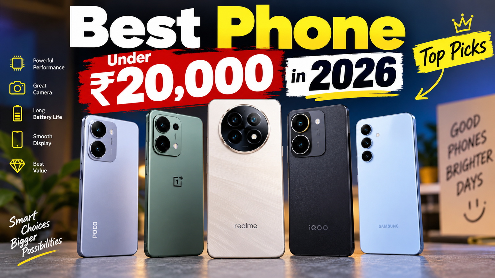 best Phone Under 20000