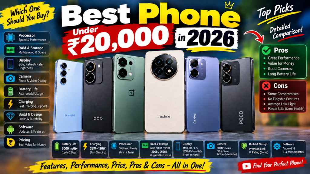 best Phone Under 20000