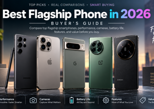 Looking for the best flagship phone in 2026? Compare top flagship smartphones, performance, cameras, battery life, features, and value before you buy.