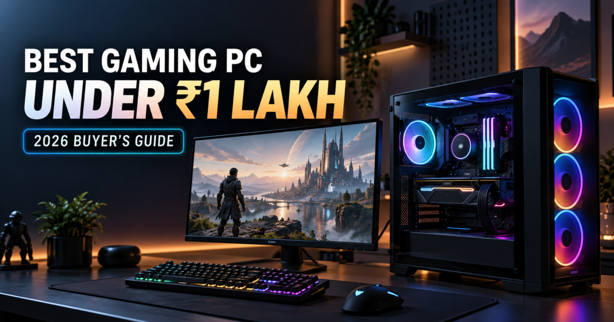 Best Gaming PC Under ₹1 Lakh: Buyer's Guide