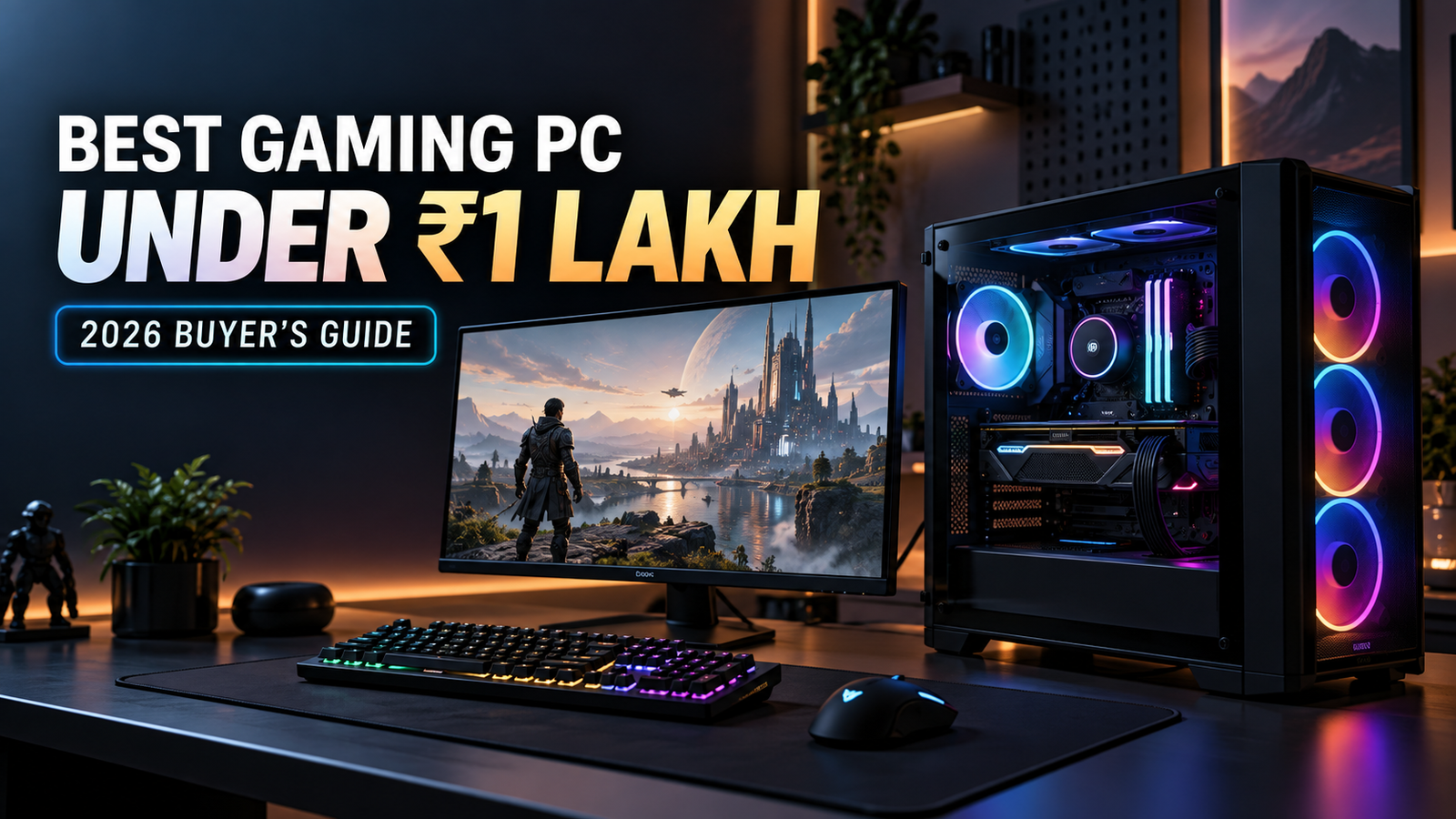 Best Gaming PC Under ₹1 Lakh: Buyer's Guide