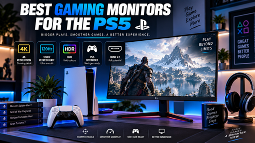 Best Gaming Monitors for the PS5