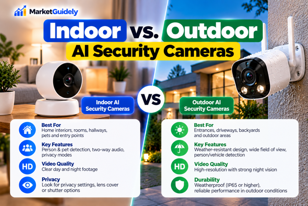 Indoor vs. Outdoor AI Security Cameras
