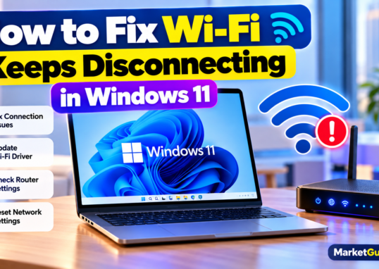 How to fix Wi-Fi keeps disconnecting in Windows 11 on a laptop with a Wi-Fi router