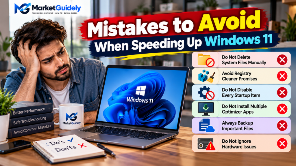 Mistakes to Avoid When Speeding Up Windows 11