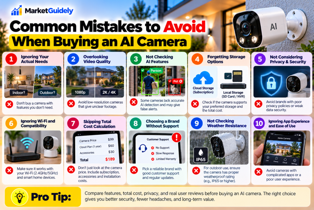 Common Mistakes to Avoid When Buying an AI Camera