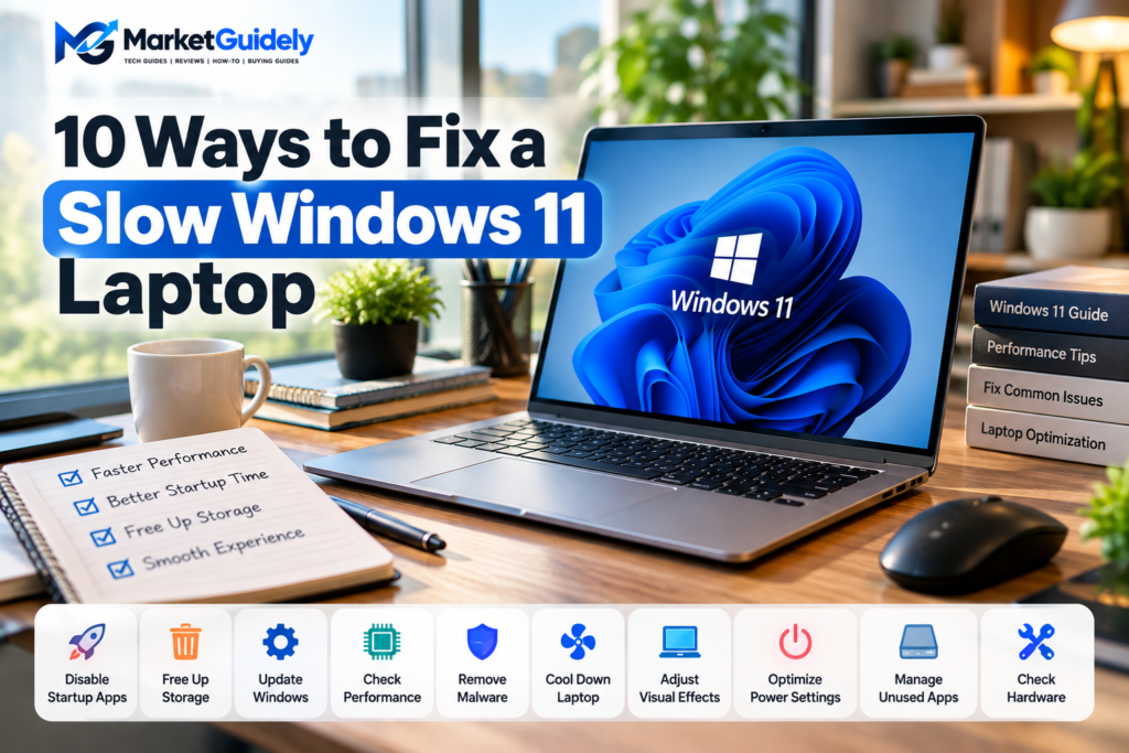 10 Ways to Fix a Slow Windows 11 Laptop