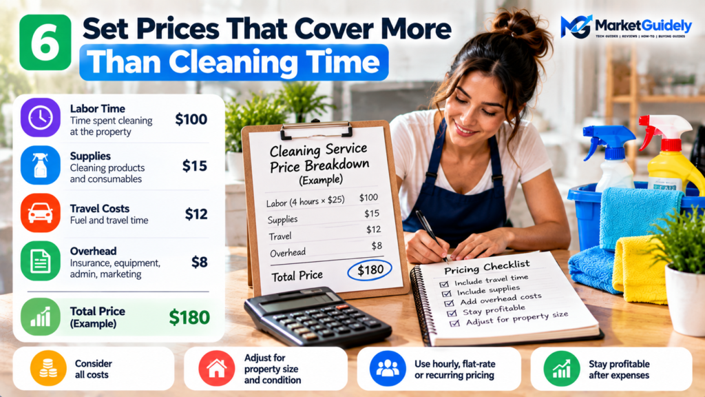 Set Prices That Cover More Than Cleaning Time